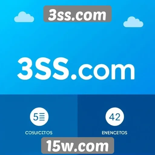 Comparação entre 3ss.com e concorrentes do setor